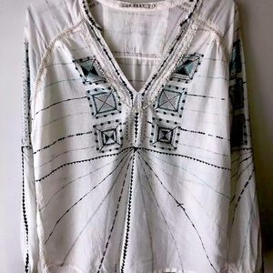 10 FEET Women’s Amsterdam Linen Top Lightweight M